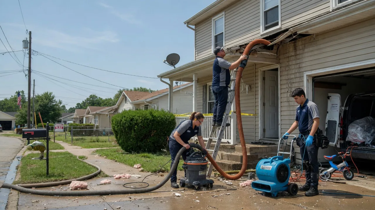 Water Damage Restoration in Quincy, IL near me